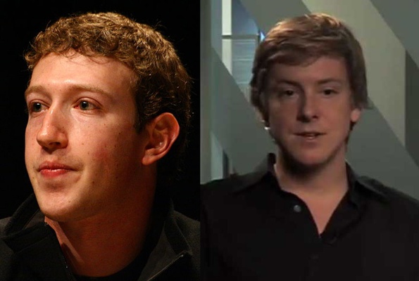 Foto: Mark Elliot Zuckerberg, Chris Hughes/wikipedia/youtube